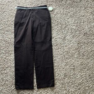 Lee size 8 brown pants relaxed at the waist